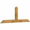 Ekena Millwork Portland Rough Sawn Timber Gable Bracket, Western Red Cedar, 60"W x 22"H x 2"D x 4"F, 9/12 Pitch GBW060X22X0204POR00RWR - alternate 4